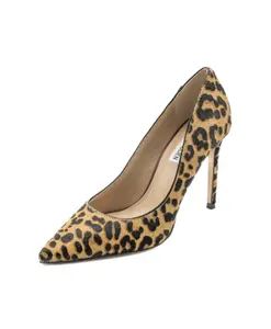 Туфли на высоком каблуке с леопардовым принтом Steve Madden, коричневый