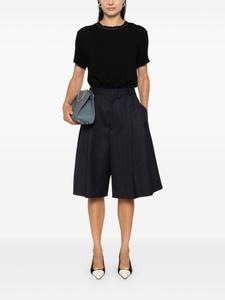 Fabiana Filippi топ с круглым вырезом, черный