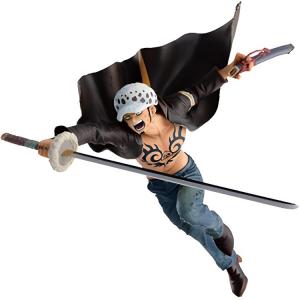 Фигурка trafalgar d water law glass factory one piece the final battle 3 roger переизданная версия масштабная 16см BANPRESTO