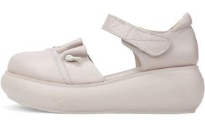 Туфли на платформе женские абрикосовые OCCAMAN, Beige