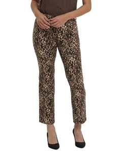 NYDJ Marilyn Savanna Leopard Прямые джинсы