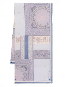 Парео с принтом ZIMMERMANN, синий