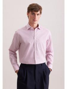 Seidensticker Деловая рубашка, стандартный размер, розового цвета