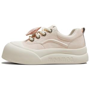 Женские низкие кроссовки для скейтбординга Lucky Star TATA, Beige/Silver