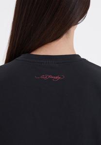 Футболка с принтом LOVE KILLS SLOWLY Ed Hardy, черный