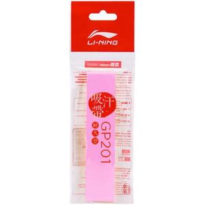 LINING Лента для рукоятки бадминтонной ракетки Pink Polyurethane Thin GP201 6 шт