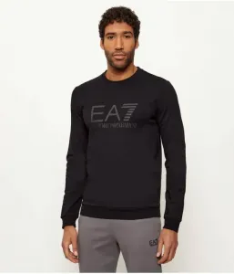 Толстовка slim fit Ea7, черный
