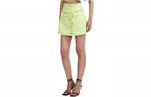 Self Portrait SS23 Короткая юбка Women's Self-portrait, Фруктовый зеленый