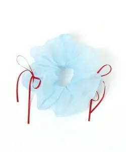 Резинка для волос в горошек Lowrys Farm, цвет Blue 82