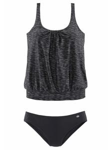 Комплект бикини Kangaroos Oversize Tankini, цвет schwarz-bedruckt