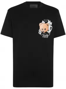 Футболка с принтом Teddy Bear Philipp Plein, черный