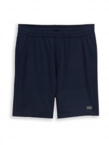 TOM TAILOR DENIM Широкие шорты в темно-синем цвете