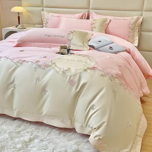 LUOLAI HOME Комплект постельного белья, 150 см, 4 предмета