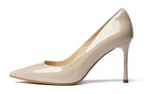 Туфли женские на высоком каблуке 73Hours, цвет [Air cotton] - sheep suede - black - 6.5cm