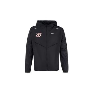 Nike Мужская дышащая одежда с защитой от солнца черного цвета, Black