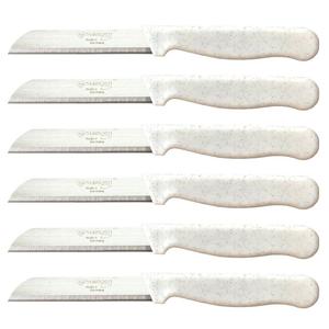 Нож Золинген, универсальный нож, нож для фруктов с белым блеском, очень острый нож для очистки овощей, количество: 100 шт GERMANY SOLINGEN