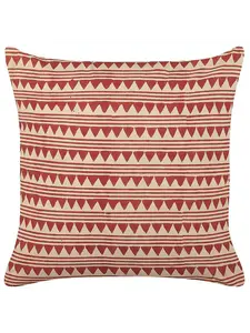 Декоративная подушка Beliani Deko DEGLUPTA, цвет rot/beige