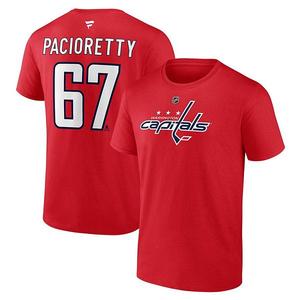 Футболка Washington Capitals с именем и номером Max Pacioretty Unbranded