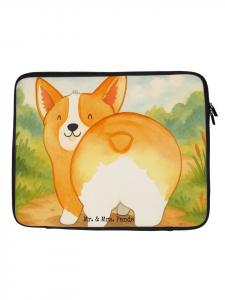 Mr. & Mrs. Panda Сумка для ноутбука Corgi Po, без слогана, белого цвета