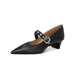 Туфли JESSICA SOPHIA Mary Jane Shoes Women's, черный