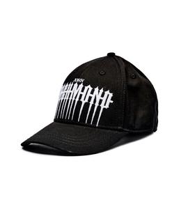 Кепка мужская John Richmond с вышитой надписью, черный