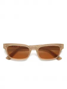 Солнцезащитные очки прямоугольной формы Floosa Marni, коричневый