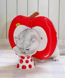 Aimoha home/Ошейник в форме яблока для домашних животных в елизаветинском стиле, цвет Red