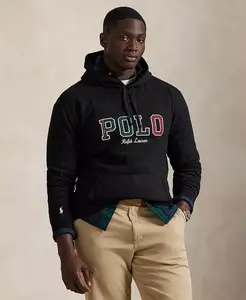 Мужская худи B&T с принтом Polo Ralph Lauren, черный