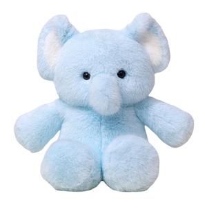 Плюшевая кукла Running Elephant высотой 50 см MLING, синий