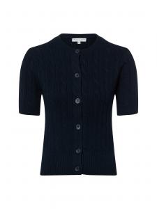 Marie Lund Вязаный кардиган в морском синем