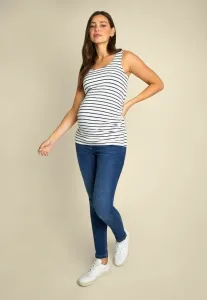 Комплект из двух топов для беременных. Jojo Maman Bébé, Navy/Ecru Stripe