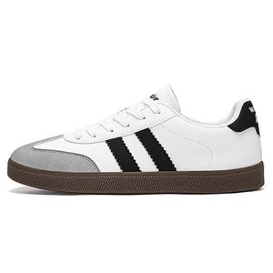 Кроссовки WARRIOR Skateboarding Shoes Unisex Low-top, черный/белый