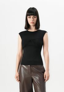 Топ MARCIANO BY GUESS AMELIA CREW NECK , Jet Black/Black