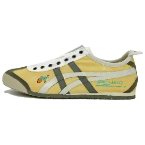 Onitsuka Tiger MEXICO 66 Антискользящие и износостойкие дышащие низкие кеды унисекс желтый