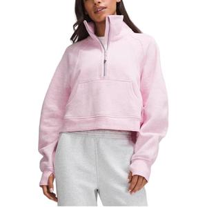 Свитшот серии Scuba для женщин Lululemon, розовый