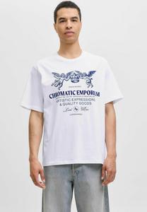 Футболка Jack & Jones Print T-shirt, Bright White/White