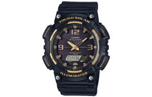 CASIO Часы YOUTH G-Shock AQ-S810W-1A3V Black Watch AQ-S810W-1A3V, Black Gold Watch Dial