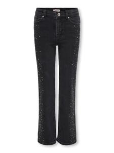 Джинсы с широкими штанинами ONLY GIRLS KOGJUICY, Black Denim