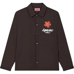 Футболка-куртка X Futura 2000 с цветочным принтом KENZO, черный