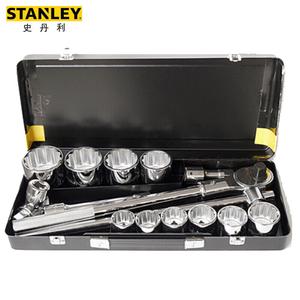 Stanley Набор из 15 предметов, набор метрических головок серии 19 мм, набор торцевых ключей с храповым механизмом 91-943