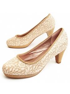 Туфли Unne51 бежевого цвета Montevita