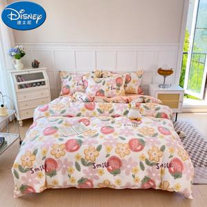 Disney Детский пододеяльник 150х200 см, хлопок, цвет Strawberry Story