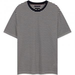 Tommy Hilfiger Футболка Men's Black White Stripes Z00