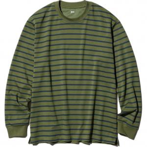 UNIQLO Футболка Unisex AIRism Mesh Series Olive