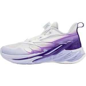 Детские баскетбольные кроссовки с противоскользящей подошвой и износостойким верхом QIAODAN, фиолетовый