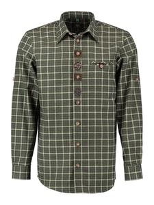 Рубашка OS-Trachten Psodum, оливковый