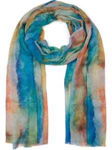 Шарф styleBREAKER, цвет blau/grün/orange