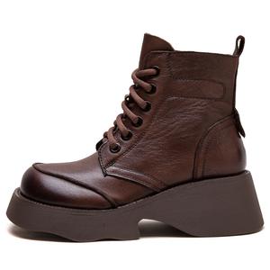 Короткие ботинки Martin 5,5 см женские Jay, Coffee