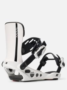 Женские крепления для сноуборда K2 Meridian, белые, средние, White