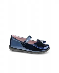Детские туфельки из кожи на липучке Pablosky, синий